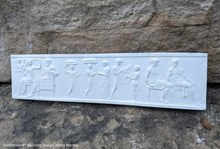 Load image into Gallery viewer, History Roman Parthenon Stela Fragment Sculptural wall relief plaque www.Neo-Mfg.com 9&quot; Henning design
