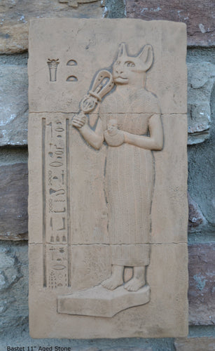 History Egyptian Bastet Sculptural wall relief www.Neo-Mfg.com 11