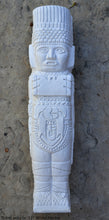 Load image into Gallery viewer, History Toltec warrior Mesoamerican MAYAN AZTEC Sculptural Wall plaque relief 12&quot; www.Neo-Mfg.com
