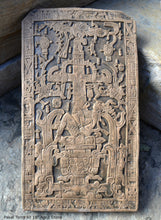 Load image into Gallery viewer, History Aztec Mayan sarcophagus of king K’inich Janaab’ Pakal wall plaque art 18&quot; www.Neo-Mfg.com
