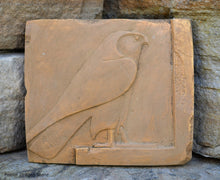 Load image into Gallery viewer, History Egyptian Falcon Stela Fragment Sculptural wall relief plaque www.Neo-Mfg.com 7&quot; museum reproduction b20
