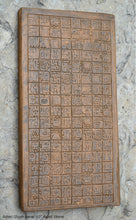 Load image into Gallery viewer, Aztec Mayan Glyph Panel Wall plaque Fragment relief www.Neo-Mfg.com 10&quot; j12
