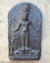 Load image into Gallery viewer, History Egyptian Metternich Magic Stela Plaque Artifact Sculpture 9.5&quot; www.Neo-Mfg.com home decor g3
