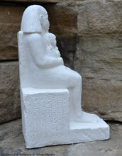 Load image into Gallery viewer, History Egyptian Senenmut holding princess Neferure i Artifact Sculpture 8&quot; www.Neo-Mfg.com home decor
