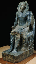 Load image into Gallery viewer, History Egyptian Khafra KHEPHREN Artifact Sculpture Statue 6&quot; www.Neo-Mfg.com Museum reproduction
