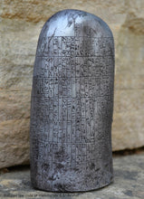 Load image into Gallery viewer, Babylon law code of Hammurabi Fragment Sculptural wall relief plaque www.Neo-Mfg.com 6.5&quot;

