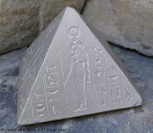 Load image into Gallery viewer, Egyptian Pyramid of 4 Gods 4.5&quot; Tall sculpture www.Neo-Mfg.com home decor art
