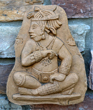 Load image into Gallery viewer, Aztec Mayan Tablet of Slaves fragment wall Sculpture plaque 9 3/8&quot; www.Neo-Mfg.com Home decor j30
