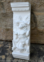 Load image into Gallery viewer, Roman Greek Alkyoneus from the Pergamon Frieze Fragment Sculptural wall relief plaque www.Neo-Mfg.com 10&quot; home decor b27
