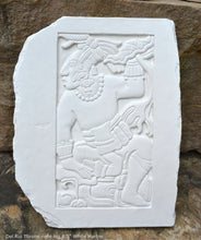 Load image into Gallery viewer, Aztec Mayan Palenque’s Del Rio Throne right leg wall Sculpture plaque 8.5&quot; www.Neo-Mfg.com Home decor Imix g15
