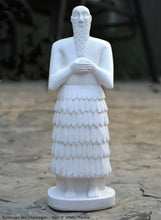 Load image into Gallery viewer, Sumerian Iku Shamagan - Mari - Temple of Ninni-Zaza statue Sculpture 9" www.Neo-Mfg.com
