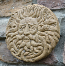 Load image into Gallery viewer, Roman Greek Gorgon&#39;s Head Temple Sulis Minerva Bath Belenos alter Sculptural Wall frieze plaque relief www.Neo-Mfg.com 7&quot; b8
