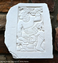 Load image into Gallery viewer, Aztec Mayan Palenque’s Del Rio Throne right leg wall Sculpture plaque 8.5&quot; www.Neo-Mfg.com Home decor Imix g15
