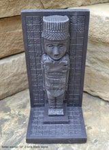 Load image into Gallery viewer, History Toltec warrior Mesoamerican MAYAN AZTEC Sculptural wall relief plaque 10&quot; www.Neo-Mfg.com
