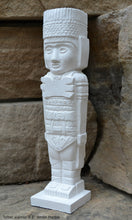 Load image into Gallery viewer, History Toltec warrior Mesoamerican MAYAN AZTEC Sculptural Wall plaque relief statue 8.5" www.Neo-Mfg.com

