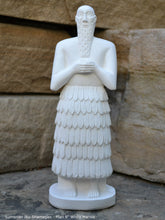 Load image into Gallery viewer, Sumerian Iku Shamagan - Mari - Temple of Ninni-Zaza statue Sculpture 9" www.Neo-Mfg.com
