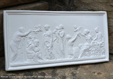 Load image into Gallery viewer, Roman Greek Thorvaldsen The Ages of Love 1824 Cherub nursery plaque wall relief www.Neo-Mfg.com 10&quot; e27
