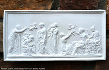 Load image into Gallery viewer, Roman Greek Thorvaldsen The Ages of Love 1824 Cherub nursery plaque wall relief www.Neo-Mfg.com 10" e27
