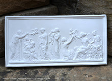 Load image into Gallery viewer, Roman Greek Thorvaldsen The Ages of Love 1824 Cherub nursery plaque wall relief www.Neo-Mfg.com 10&quot; e27
