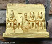 Load image into Gallery viewer, History Egyptian Abu Simbel Ramesses II Temple Artifact Sculpture Statue 8" www.Neo-Mfg.com wall or table
