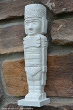 Load image into Gallery viewer, History Toltec warrior Mesoamerican MAYAN AZTEC Sculptural Wall plaque relief statue 8.5&quot; www.Neo-Mfg.com
