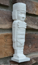 Load image into Gallery viewer, History Toltec warrior Mesoamerican MAYAN AZTEC Sculptural Wall plaque relief statue 8.5&quot; www.Neo-Mfg.com
