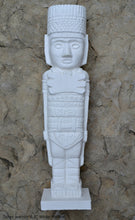Load image into Gallery viewer, History Toltec warrior Mesoamerican MAYAN AZTEC Sculptural Wall plaque relief statue 8.5&quot; www.Neo-Mfg.com
