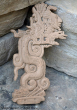 Load image into Gallery viewer, History Aztec Maya Mesoamerica Yaxchilán Vision Serpent Sculpture Statue www.Neo-Mfg.com 11&quot; j7
