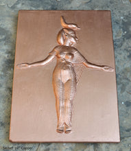 Load image into Gallery viewer, History Egyptian Serket protecting canopic vases Tomb Tut Artifact Sculpture Statue 10" www.Neo-Mfg.com Museum Replica d26

