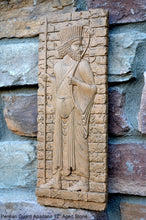 Load image into Gallery viewer, Assyrian Guard of the Kings Persian Persepolis Archer Relief art Wall Sculpture 12" www.Neo-Mfg.com e13
