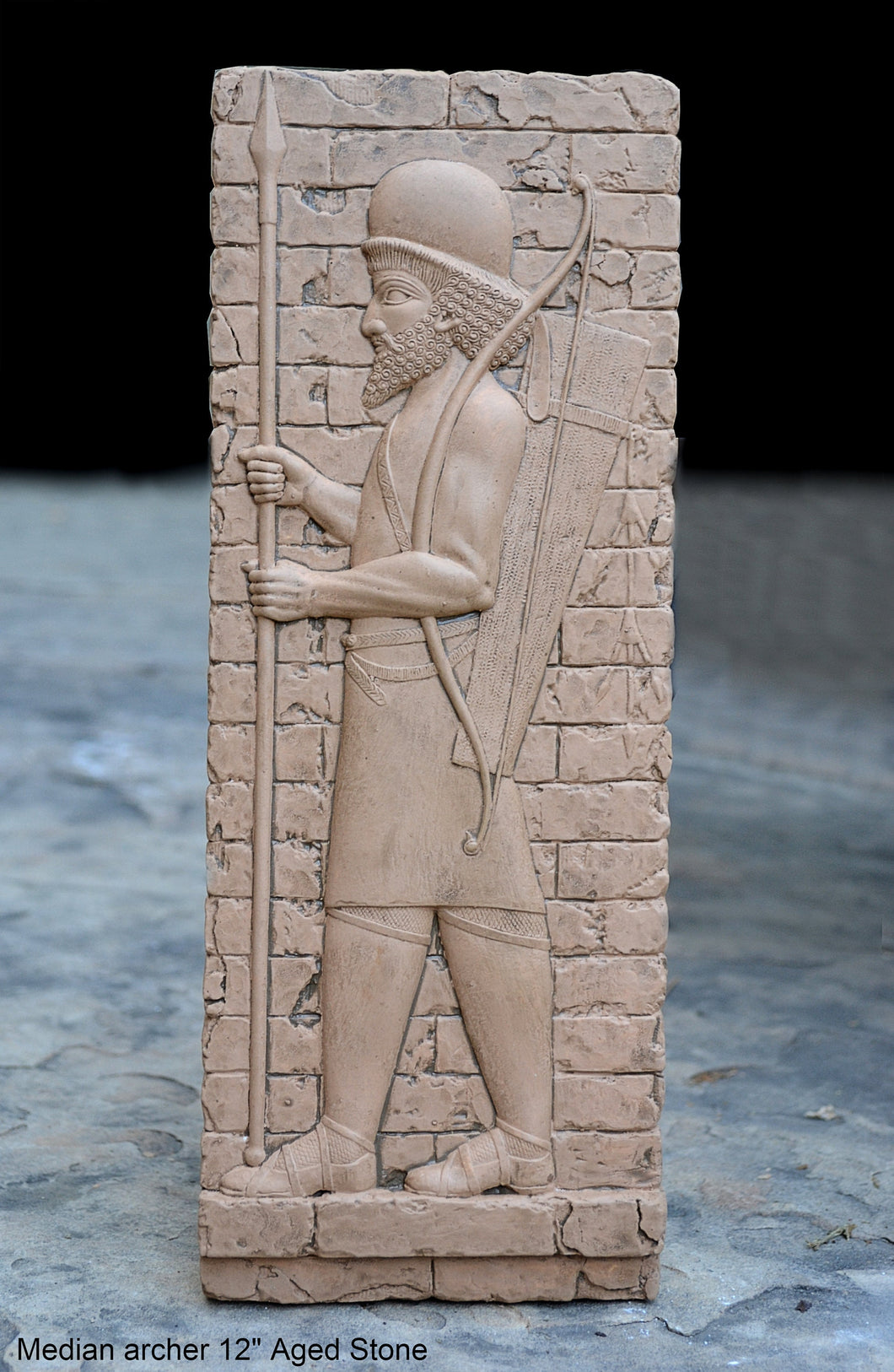 Assyrian Guard of the Kings Median archer Persian Persepolis art Wall Sculpture 12