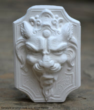 Load image into Gallery viewer, Gargoyle gryphon bust Sculpture wall plaque www.Neo-Mfg.com 3.5" home decor
