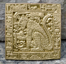 Load image into Gallery viewer, Aztec Mayan Jaguar Balam Cat sculpture Wall plaque carving 6&quot; www.Neo-Mfg.com
