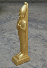 Load image into Gallery viewer, History Egyptian Osiris no ear statue Sculpture museum reproduction art 16.5&quot; www.Neo-Mfg.com home decor relief
