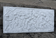 Load image into Gallery viewer, Faun Harvest Pan goddess dancing feast of Bacchus Dionysus-Bacchanalia wall Sculpture www.Neo-Mfg.com 18&quot; alter satyr wica
