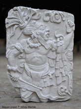 Load image into Gallery viewer, Aztec Maya Mesoamerica Priest plaque wall Sculpture relief www.Neo-Mfg.com 7&quot; k24
