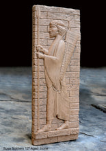 Load image into Gallery viewer, Assyrian Guard of the Kings Persian Persepolis guard king Susa Soldiers darius relief art Wall Sculpture 12" www.Neo-Mfg.com e17
