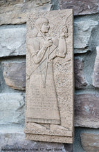 Load image into Gallery viewer, Assyrian Guard of the Kings Persian Persepolis art Wall Sculpture 12" www.Neo-Mfg.com e18
