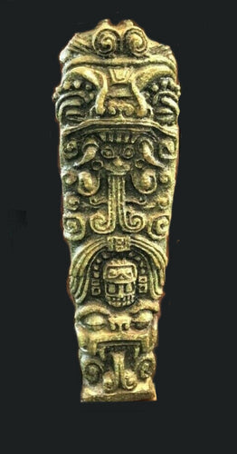 History Aztec Maya Stela P2 Artifact Carved Stone Sculpture Statue 9