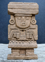 Load image into Gallery viewer, History Aztec Maya Chalchiuhtlicue Teotihuacan Stele Totem Artifact Sculpture Statue 8&quot; Tall www.Neo-Mfg.com Museum replica
