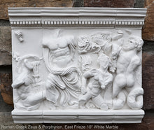 Load image into Gallery viewer, Roman Greek Zeus &amp; Porphyrion, Gigantomachy Frieze, Pergamon Altar, East Artifact Carved Sculpture Statue 10&quot; www.Neo-Mfg.com Museum d9
