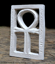 Load image into Gallery viewer, Egyptian Senebef Ankh Sculpture carving wall plaque 9&quot; www.Neo-Mfg.com home decor d28

