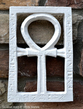 Load image into Gallery viewer, Egyptian Senebef Ankh Sculpture carving wall plaque 9&quot; www.Neo-Mfg.com home decor d28
