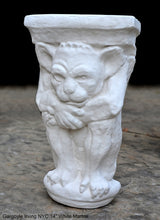 Load image into Gallery viewer, Gargoyle Irving NYC wall Shelf corbel Grotesque goblin sculpture www.NEO-MFG.com 14&quot; Medieval
