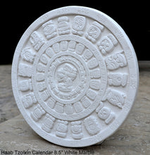 Load image into Gallery viewer, History MAYAN AZTEC Haab Tzolkin CALENDAR Sculptural wall relief plaque 8.5&quot; Museum Quality Neo-Mfg n12
