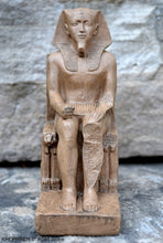 Load image into Gallery viewer, History Egyptian Khafra KHEPHREN Artifact Sculpture Statue 6&quot; www.Neo-Mfg.com Museum reproduction

