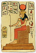 Load image into Gallery viewer, Egyptian Hathor Valley of the Queens fragment sculpture carving art 6.75&quot; www.Neo-Mfg.com home decor k21

