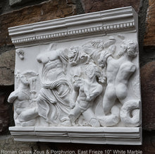Load image into Gallery viewer, Roman Greek Zeus &amp; Porphyrion, Gigantomachy Frieze, Pergamon Altar, East Artifact Carved Sculpture Statue 10&quot; www.Neo-Mfg.com Museum d9
