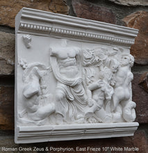 Load image into Gallery viewer, Roman Greek Zeus &amp; Porphyrion, Gigantomachy Frieze, Pergamon Altar, East Artifact Carved Sculpture Statue 10&quot; www.Neo-Mfg.com Museum d9
