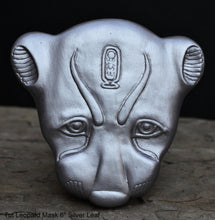 Load image into Gallery viewer, History Egyptian Leopard Mask 6&quot; sculpture wall plaque statue www.Neo-Mfg.com Museum reproduction
